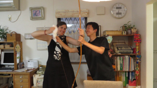 Learning Japanese Archery